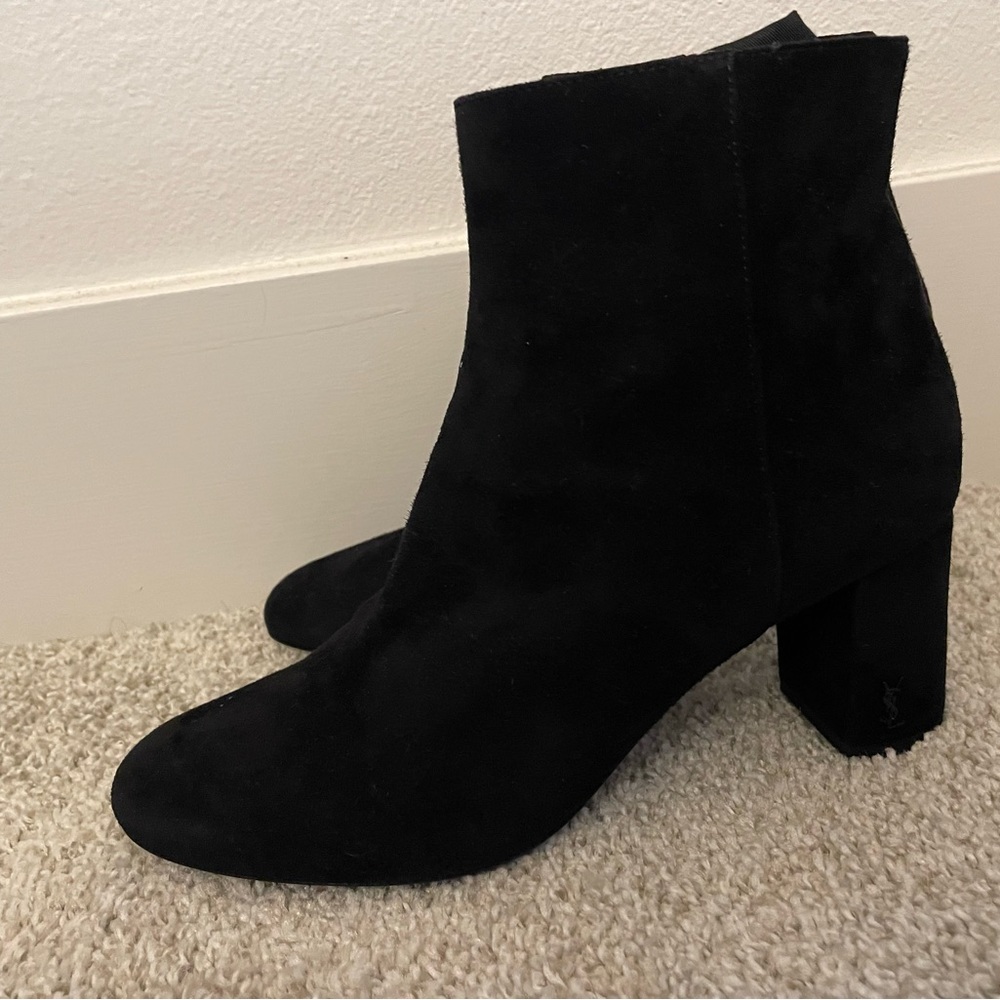 SAINT LAURENT LOULOU 70 ZIP BOOTIE